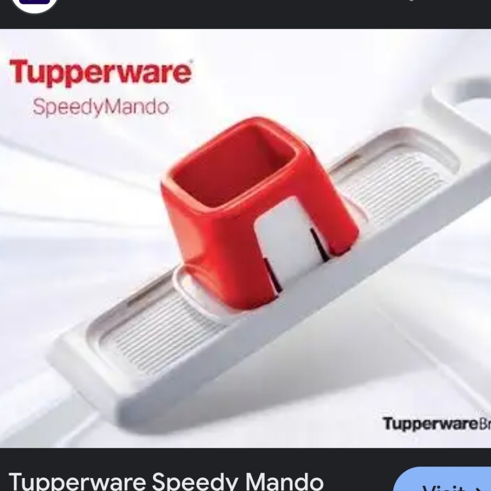 Tupperware Speedy Mando Grater
